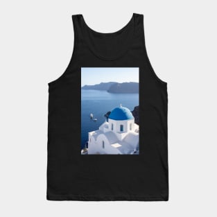 Blue domed white building. Tank Top